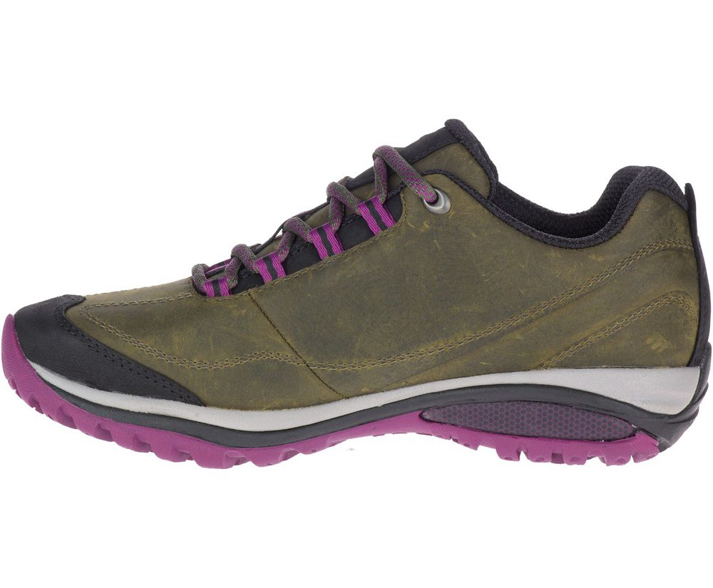 Merrell Hiking Shoes Olive - Siren Traveller 3 - Womens 74DXLAZTR